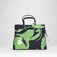 Image 4 of Radley London Southwell Gardens Floral Medium Zip Top Grab Bag - Black