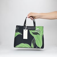Image 5 of Radley London Southwell Gardens Floral Medium Zip Top Grab Bag - Black