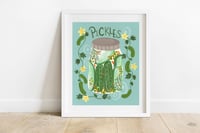 Pickles (Blue) Print