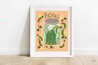 Pickles (Blush) Print