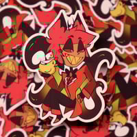 Image 1 of Alastor Sticker 