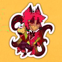 Image 2 of Alastor Sticker 