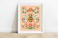 Blush Bee Print