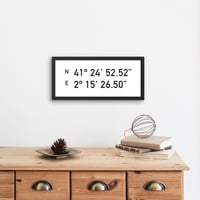 Image 2 of Your GPS Coordinates Print