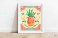 Cantina Pineapple Print