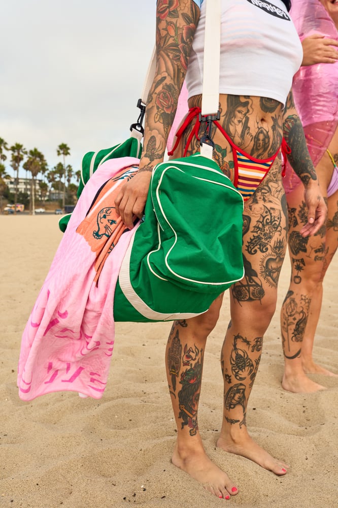 Image of **LIMITED EDITION** “BAD IDEAS” BEACH TOWEL