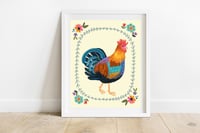 Rooster Print
