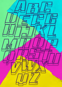 Multi Letter Slap Sans Grip Type