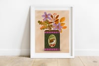 Autumn Wren Tin Print 