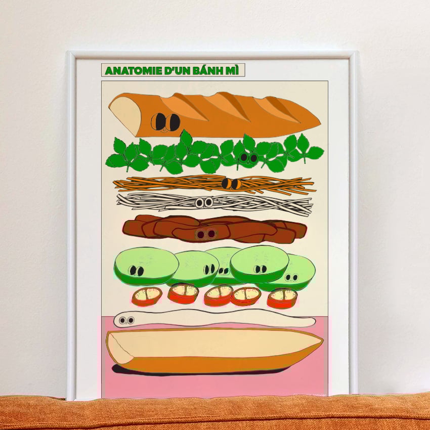 Image of 30x40 - ANATOMIE D'UN BANH MI 