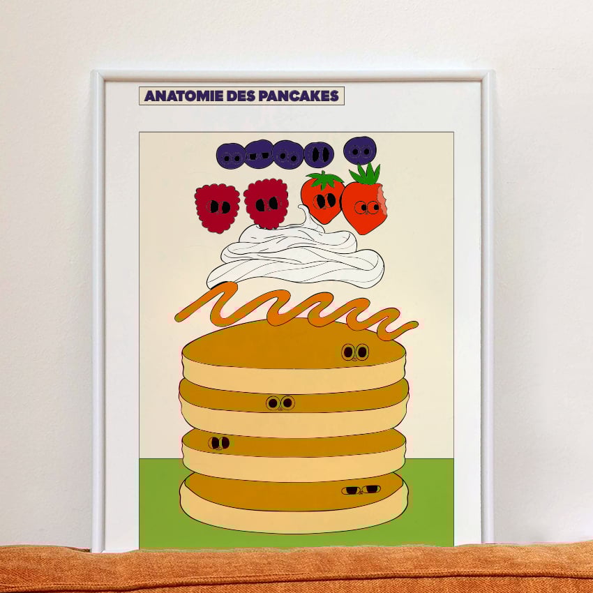 Image of 30x40 - ANATOMIE DES PANCAKES