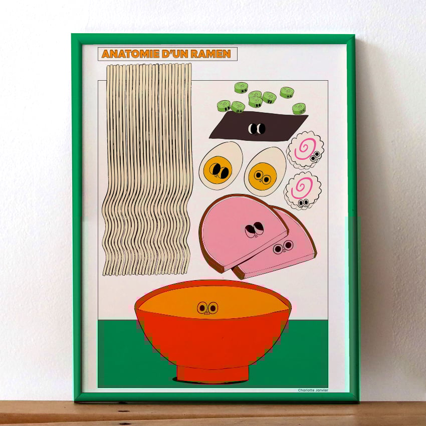 Image of 30x40 - ANATOMIE D'UN RAMEN