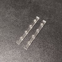 Image 1 of V2 Acrylic Regular Rails (*Screws*)