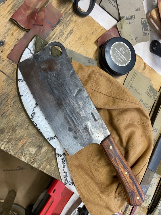 Image of Hand Forged cleaver