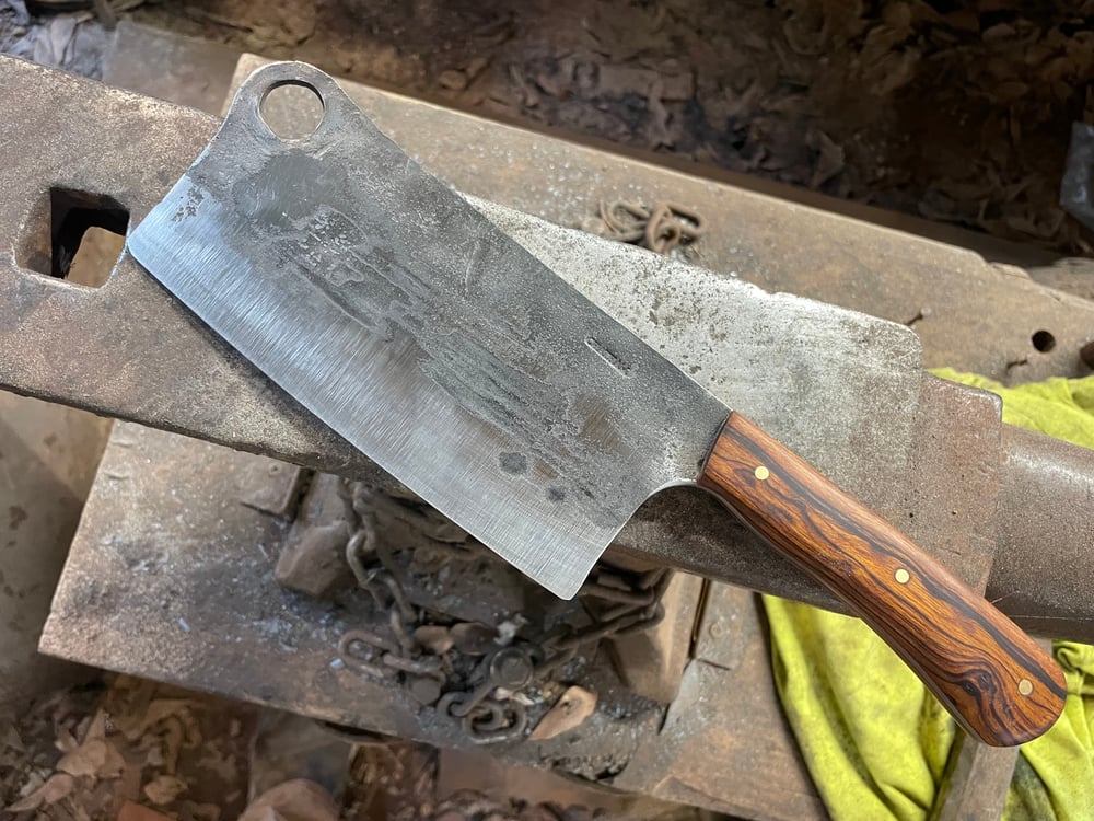 Image of Hand Forged cleaver