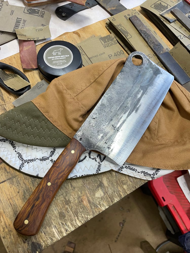 Image of Hand Forged cleaver