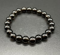 Image 1 of 8mm Smoky Quartz Stretch Bracelet
