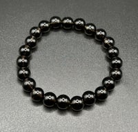 Image 2 of 8mm Smoky Quartz Stretch Bracelet