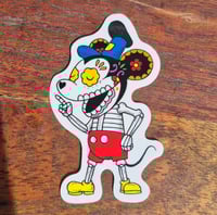 Image 3 of Steamboat Willie Calavera Vinyl Sticker
