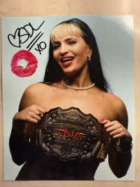 KISSED & SIGNED DMC 8x10