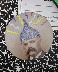 Tinfoil Hat Guy Sticker