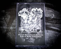 Image 2 of Archaic Malign / Flaggelik Kommando 666 "Poisoned Minds..." MC