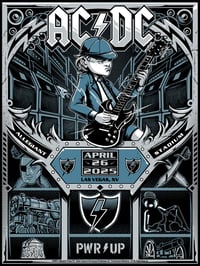 Image 2 of AC/DC Las Vegas Back In Black Limited Edition Poster