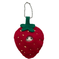 strawberry calico critter keychain 🍓⋆.˚