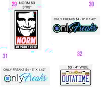 Image 8 of Freaks of Nature - Slappy Stickers