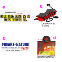 Image 11 of Freaks of Nature - Slappy Stickers