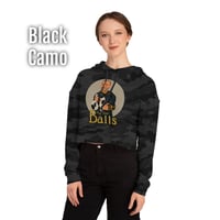 Image 1 of Hug Your Balls Cropped Hoodie 