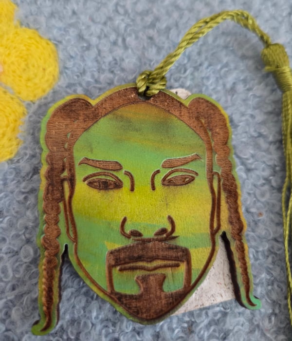 Image of Snoop dog bookmark 
