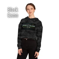 Image 3 of Bridgett Nelson Horror Logo Cropped Hoodie 