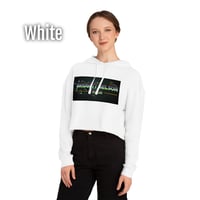 Image 1 of Bridgett Nelson Horror Logo Cropped Hoodie 