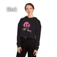 Image 3 of 'Too Sweet To Behave Like This' Cupcake Cropped Hoodie 