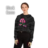 Image 4 of 'Too Sweet To Behave Like This' Cupcake Cropped Hoodie 
