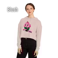 Image 6 of 'Too Sweet To Behave Like This' Cupcake Cropped Hoodie 