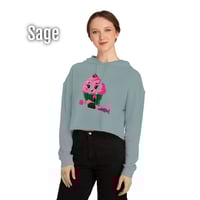 Image 8 of 'Too Sweet To Behave Like This' Cupcake Cropped Hoodie 