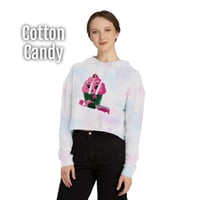 Image 1 of 'Too Sweet To Behave Like This' Cupcake Cropped Hoodie 