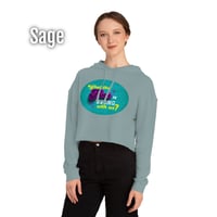 Image 3 of What the F*ck Is Wrong With Us? Cropped Hoodie 
