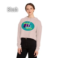Image 2 of What the F*ck Is Wrong With Us? Cropped Hoodie 