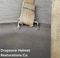 Image 10 of WWII 2nd Ranger Battalion, NCO. M-1 Fixed bale Type Helmet.