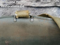 Image 11 of WWII 2nd Ranger Battalion, Captain. M-1 Fixed bale Type Helmet. 