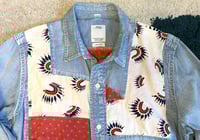 Image 2 of Visvim 2015ss indigo chambray granger shirt, size 2 (M)