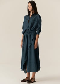 Image 3 of pol adel shirt green stripe