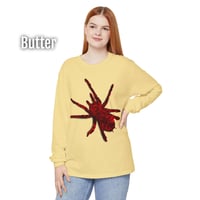 Image 2 of Rose Tarantula Long Sleeve Tee