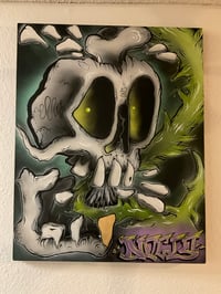 Image 2 of Splitting Headache. 30x24 inch 