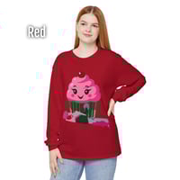 Image 3 of 'Too Sweet To Behave Like This' Cupcake Long Sleeve Tee