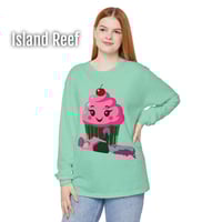 Image 10 of 'Too Sweet To Behave Like This' Cupcake Long Sleeve Tee