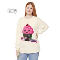 Image 11 of 'Too Sweet To Behave Like This' Cupcake Long Sleeve Tee